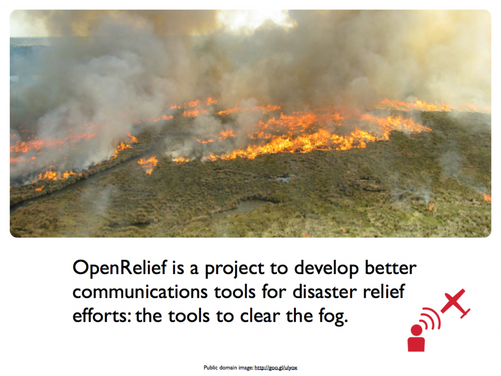 OpenRelief slides